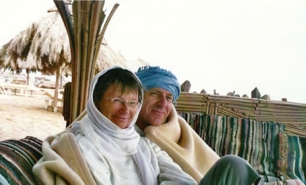 Maria und Hans-Jürgen am Strand