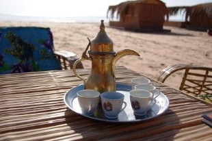 Sinai: Kaffee am Morgen